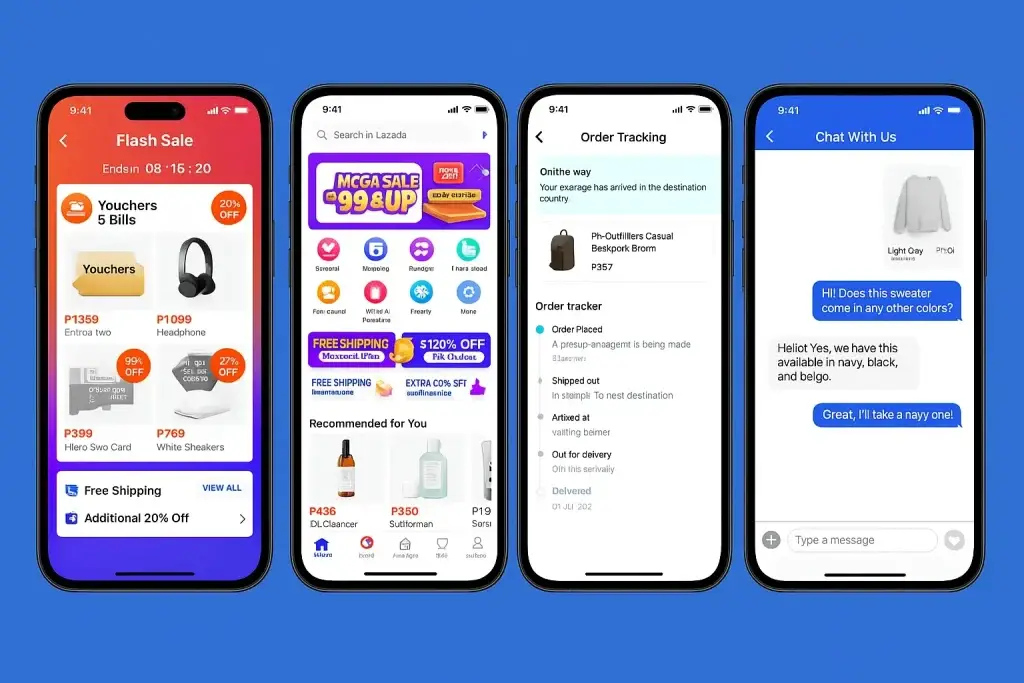 What is Lazada and How Does It Work? 2 lazada app feature screenshots