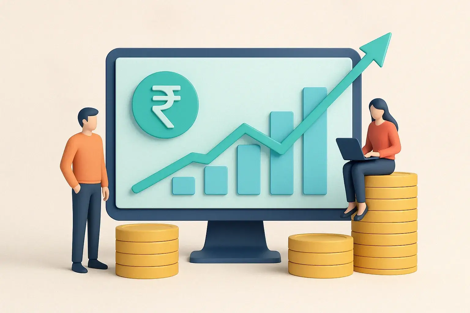 Digital healthcare revenue model illustration representing Lybrate Clone app concept