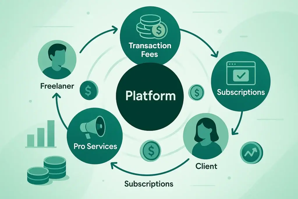 Business Model of Fiverr : Complete Strategy Breakdown 2026 1 Revenue Streams and Monetization Design 5