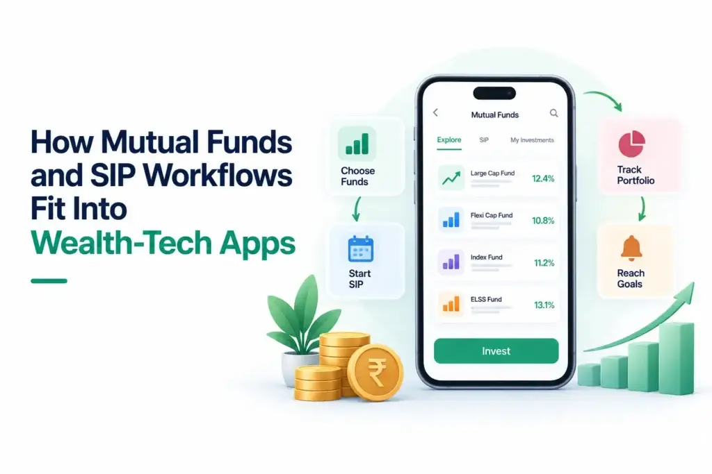 What Is a Multi-Asset Investment Platform and How Do Stocks, Funds, ETFs, IPOs, and Portfolio Tracking Work? 1 Mutual funds and SIP workflows in wealth-tech apps including fund selection, SIP setup, portfolio tracking, and investment goals