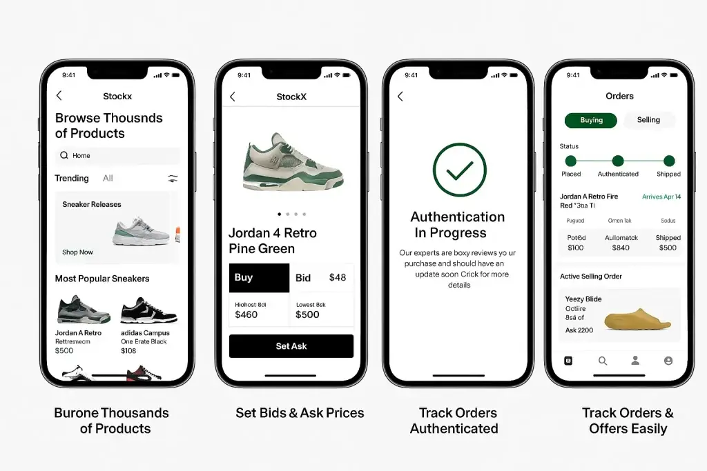 What is StockX and How Does It Work? 2 stockx app feature screenshots