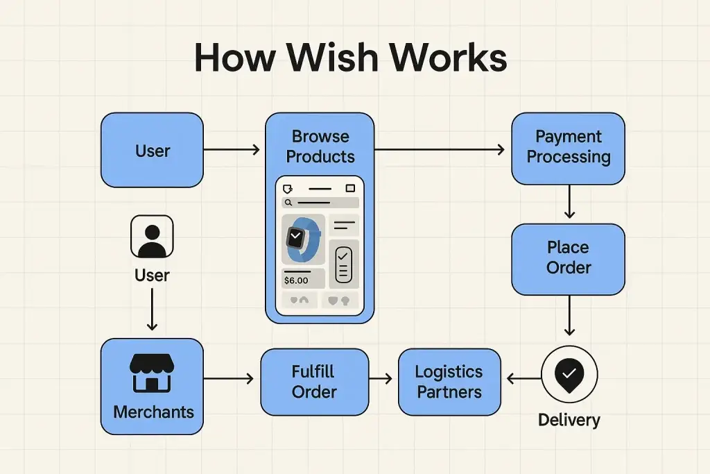What is Wish and How Does It Work? 1 wish app feature screenshots