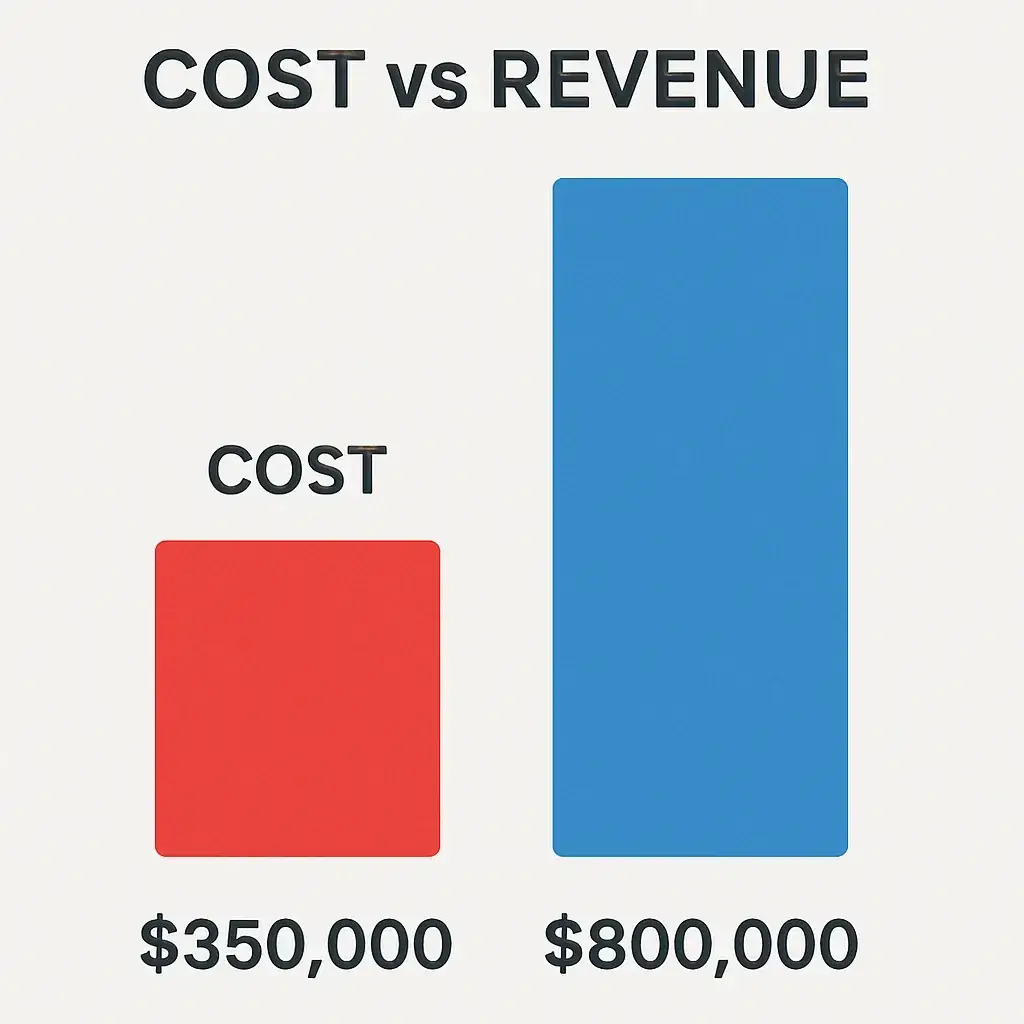 Shopee Revenue Model: How Shopee Makes Money in 2026 2 Cost vs Revenue visualization Shopee