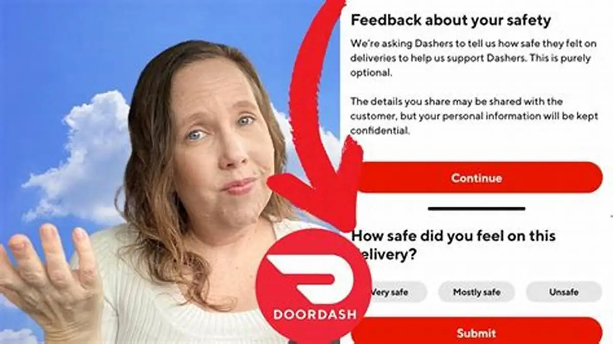 DoorDash food delivery app security visual showing secure ordering interface with shield icon and mobile app screen