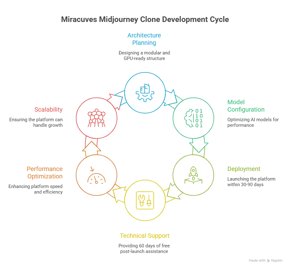 Best Midjourney Clone Scripts 2026 for AI Image Generator App Development 1 Why choose Miracuves for Midjourney clone AI image generation platform development