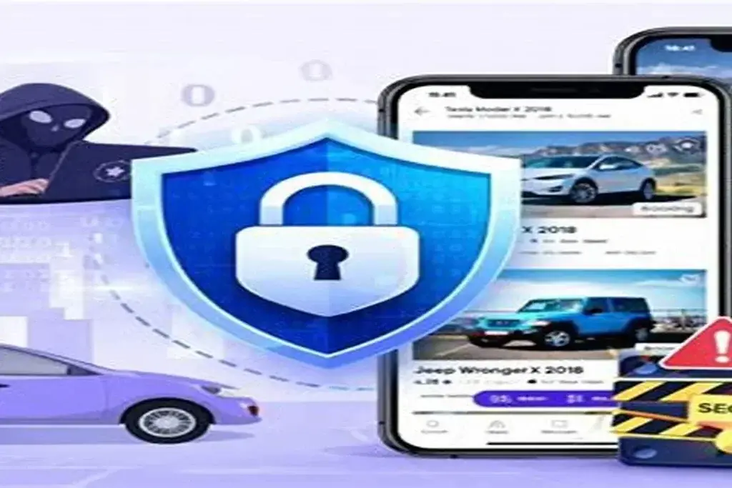 How Safe is a White-Label Vinted App? Complete Security Guide 2026 1 Secure white-label Vinted app process showing authentication, encrypted data, secure payments, API protection, and server security