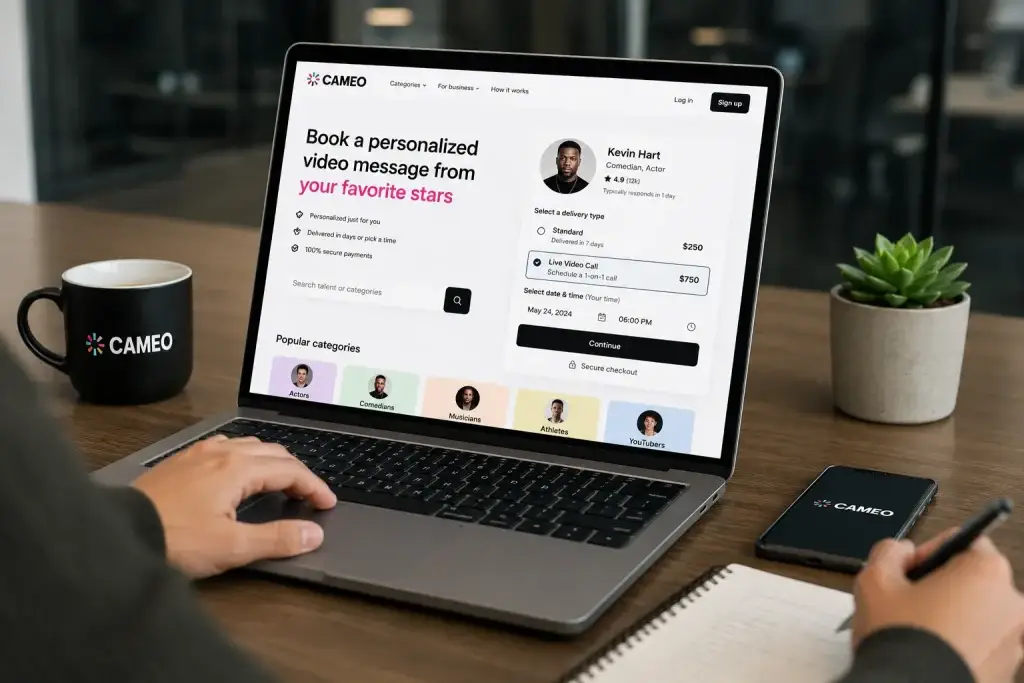 Cameo Booking Engine Architecture: Handling Live Video Call Scheduling and Payments 1 Cameo-style live video booking platform for personalized celebrity video calls and secure scheduling