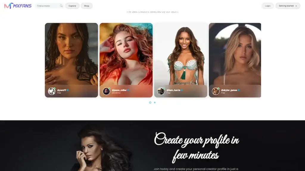 IsMyGirl Clone 42 Featured Content Creators On OnlyFans cloned by Miracuves.