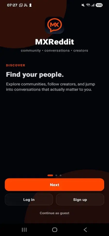 Reddit Clone 27 Reddit Clone Mobile App 1