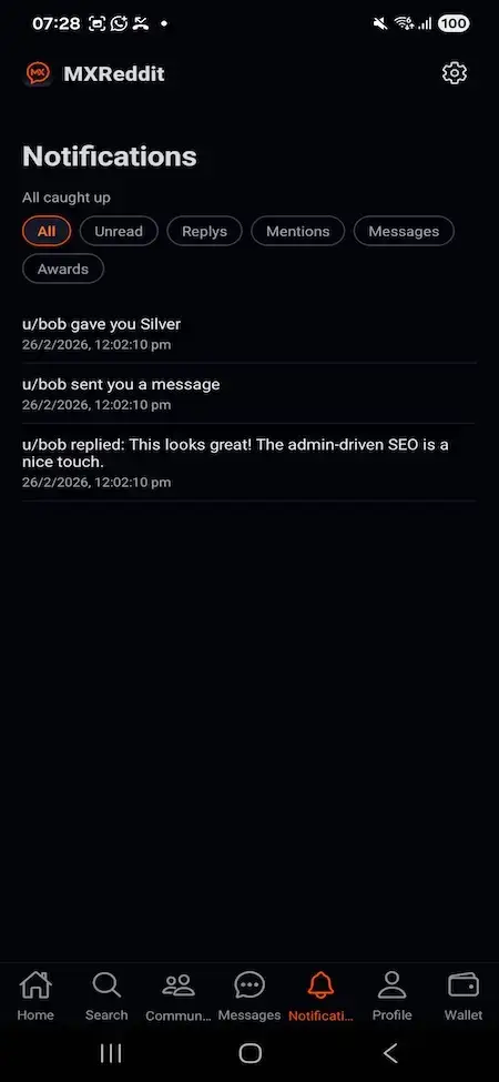 Reddit Clone 16 Reddit Clone Mobile App 12