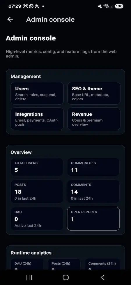 Reddit Clone 12 Reddit Clone Mobile App 16