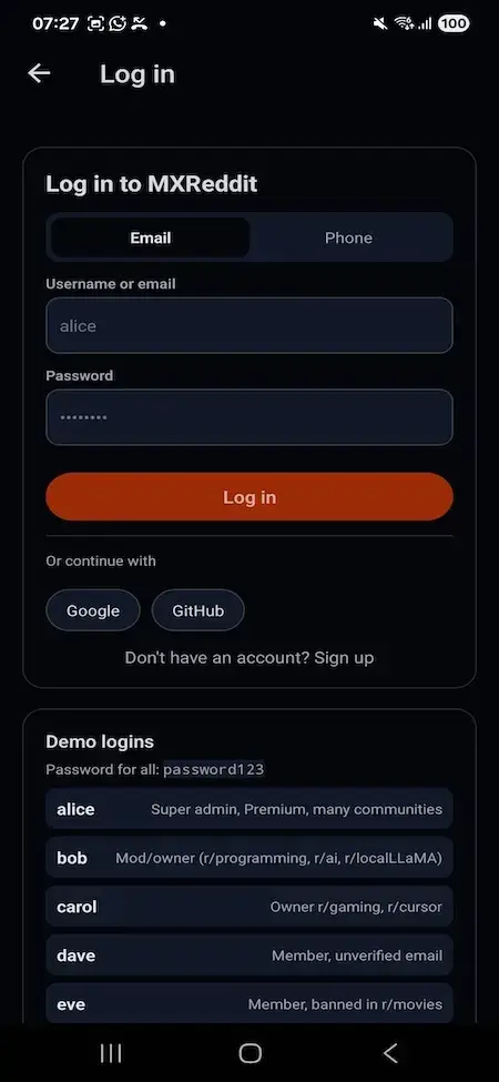 Reddit Clone 23 Reddit Clone Mobile App 5