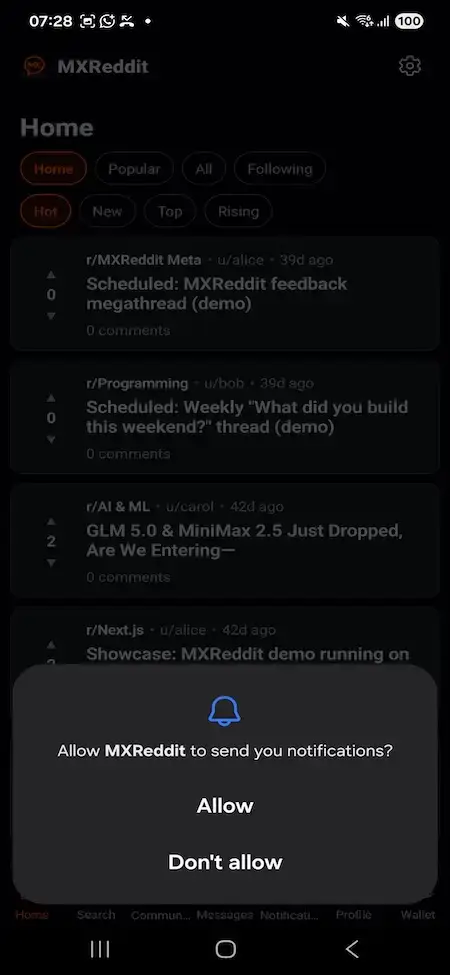 Reddit Clone 21 Reddit Clone Mobile App 7
