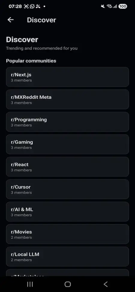 Reddit Clone 19 Reddit Clone Mobile App 9