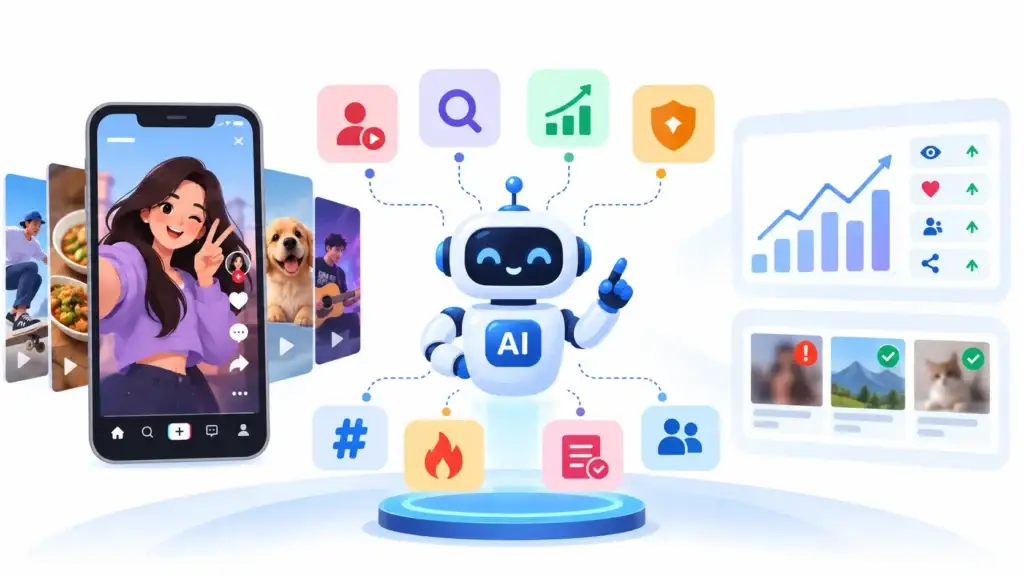 When AI Recommendations Hurt a Short-Form Video Platform: Repetition, Filter Bubbles, and Feed Fatigue 2 AI-powered short-form video recommendation system using user behavior, search, trends, safety signals, hashtags, engagement, and content moderation to improve discovery.