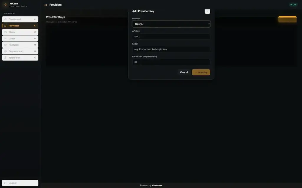 Bolt.new Clone 21 Admin-Dashboard-MXBolt-08-07-2026_12_07_PM