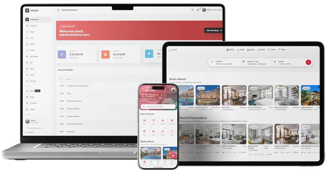 About 68 MXBnb cross-platform preview