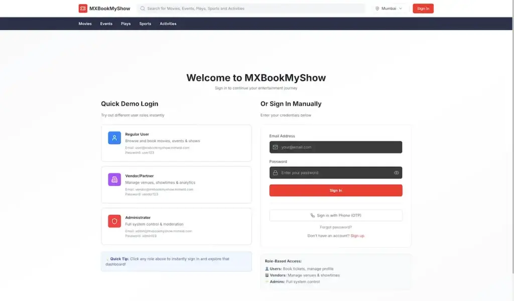 Bookmyshow Clone 33 MXBookMyShow-Movies-Events-Activities-More-08-03-2026_01_22_PM (2)
