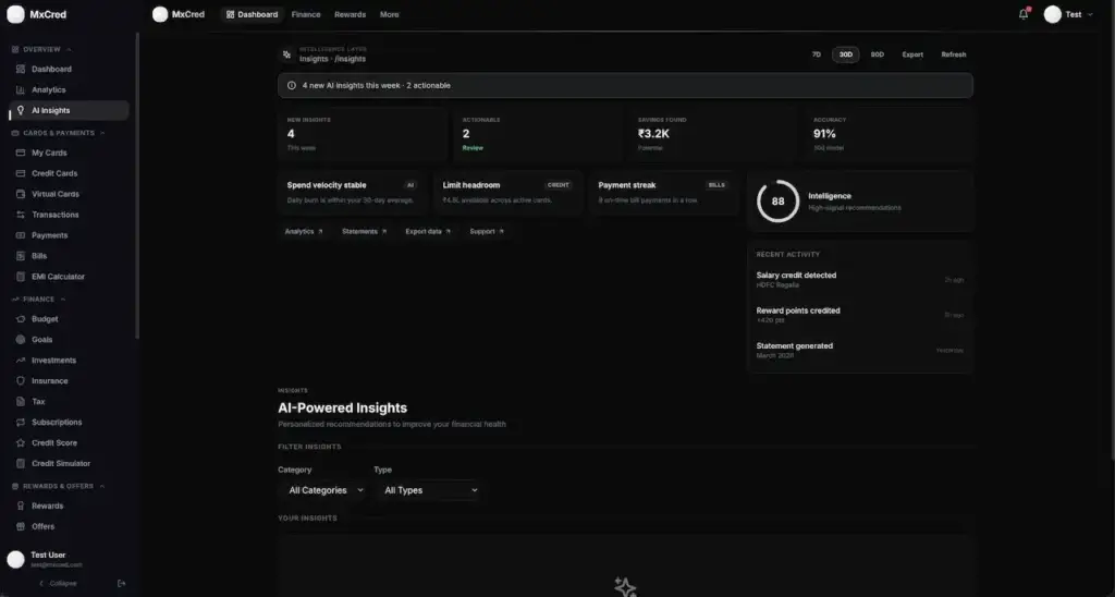 Cred Clone 42 Cred Clone AI-Powered Financial Insights