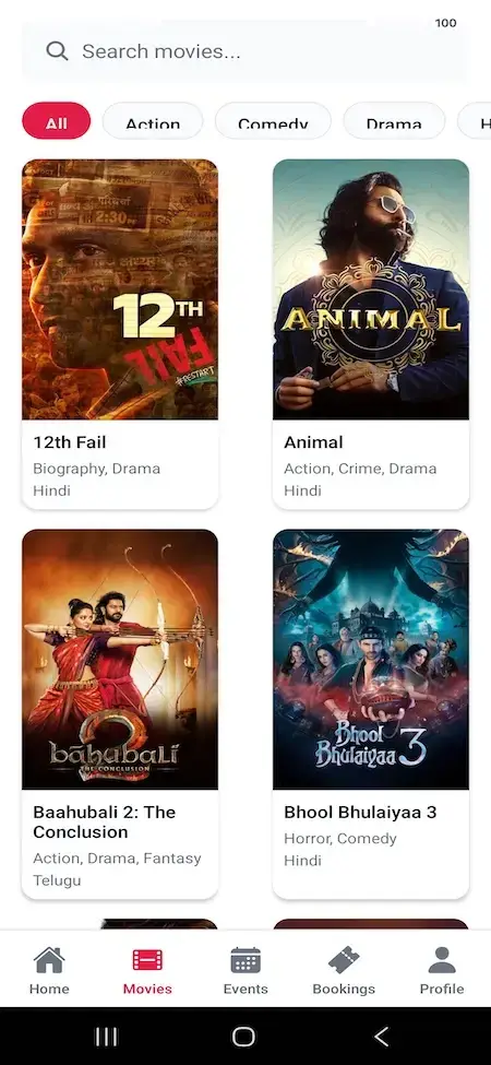 Bookmyshow Clone 12 Screenshot 20260803 144753 MXBookMyShow