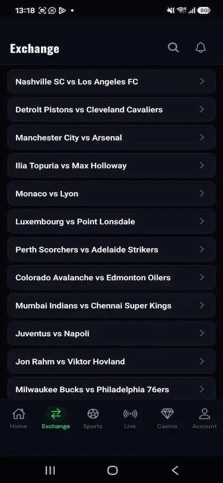 Bet365 Clone 16 Screenshot 20260813 131805 MXBet365