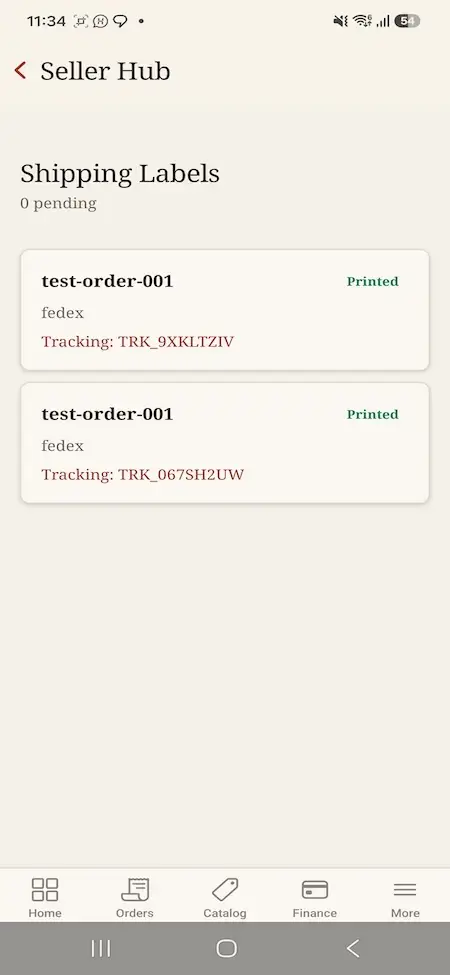Farfetch Clone 27 Farfetch Clone Seller Shipping Labels