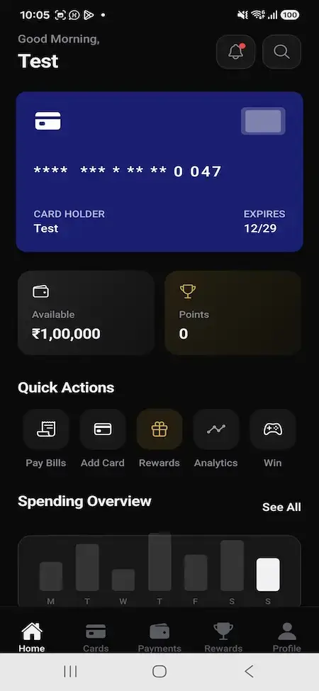 Cred Clone 24 Cred Clone Mobile Financial Dashboard