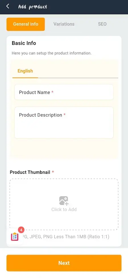 Noon Clone 35 Amazon Clone Seller Add Product Form