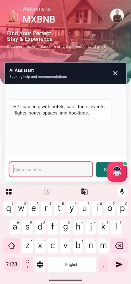 Airbnb Clone 24 Airbnb Clone AI Travel Assistant