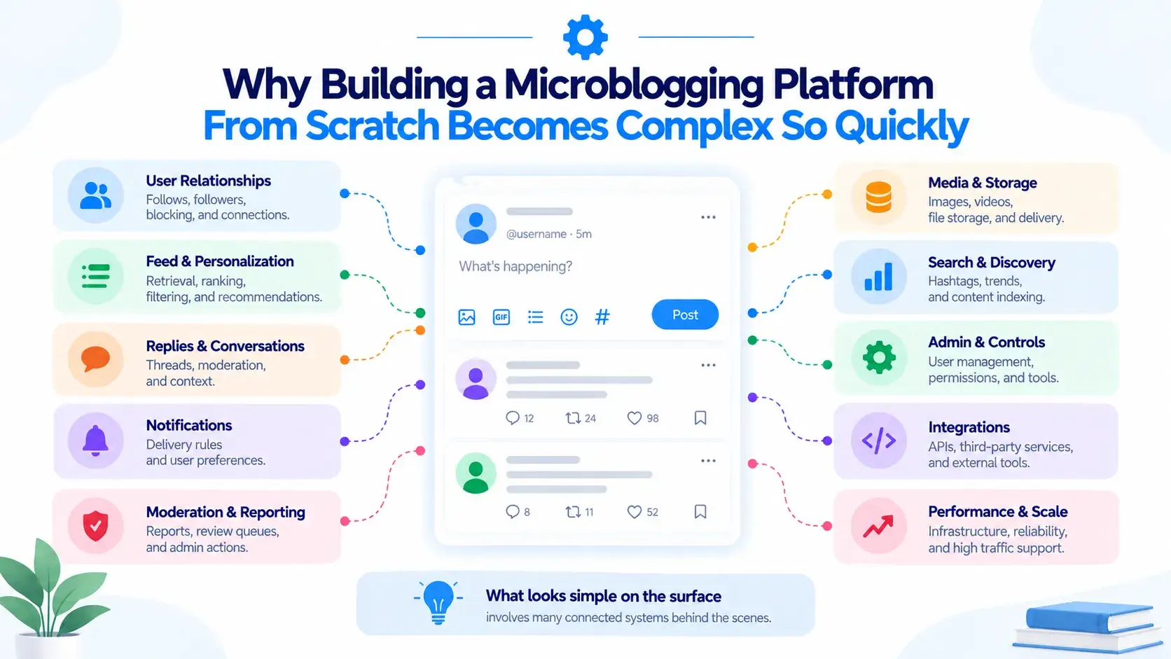 Why Startups Choose a Ready-Made Microblogging Platform Over Custom Development 1 Why building a microblogging platform from scratch becomes complex