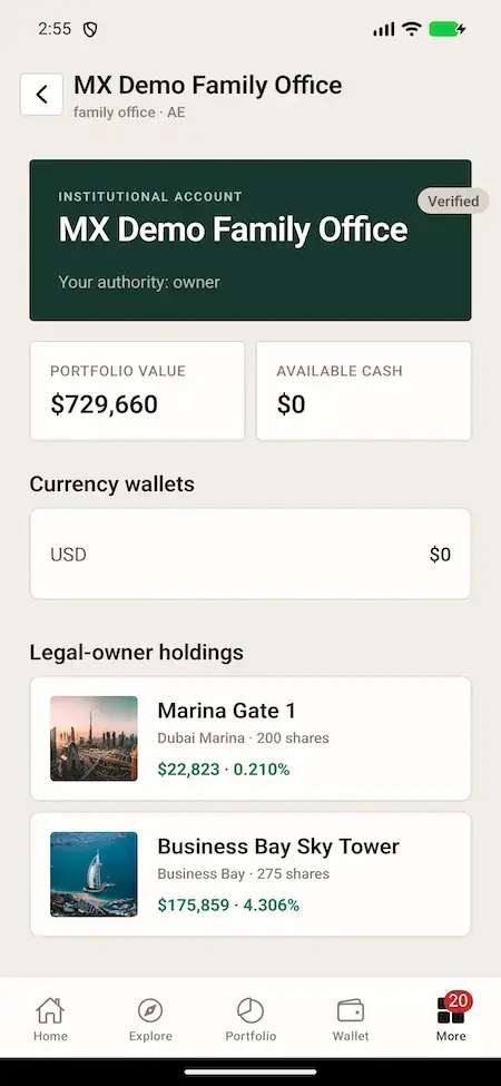 White Label Real Estate Crowdfunding Platform 28 02 workspace