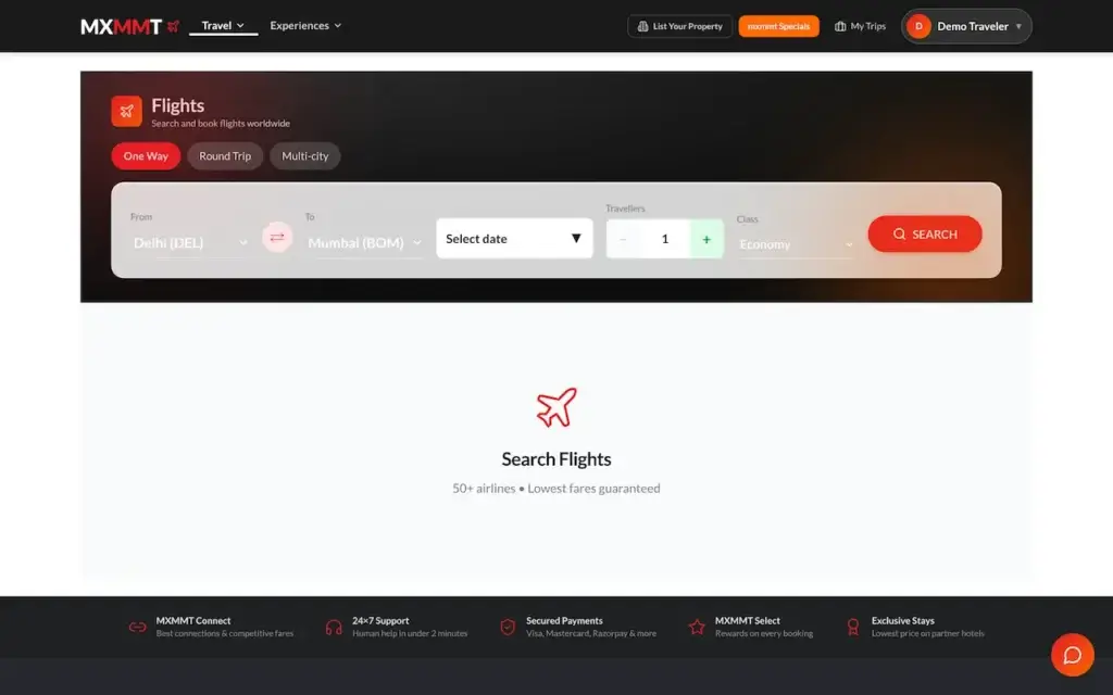 Expedia Clone 59 03-flights-results