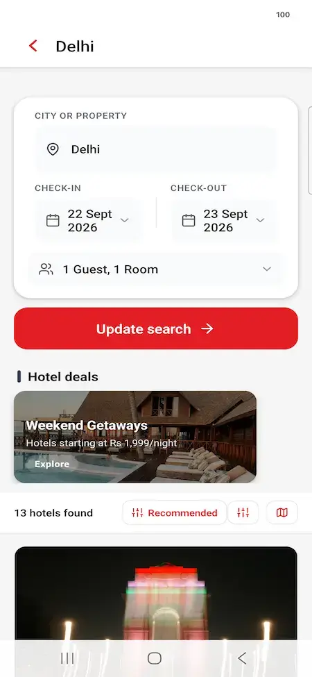 Expedia Clone 20 04 hotel search results