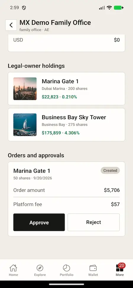 White Label Real Estate Crowdfunding Platform 26 04 order approval
