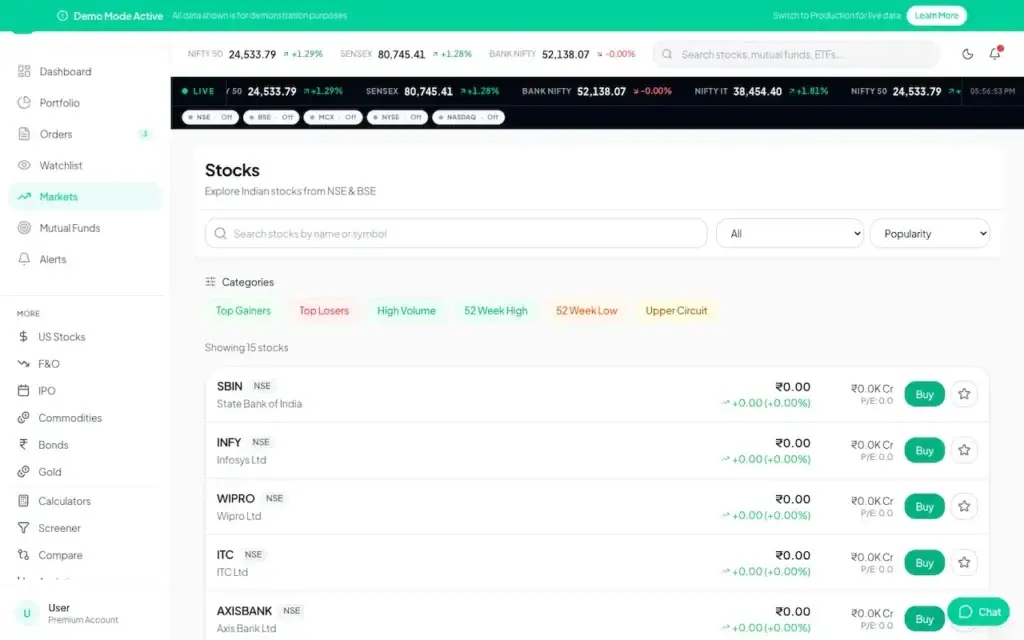 Groww Clone 48 04-trader-stocks-explore
