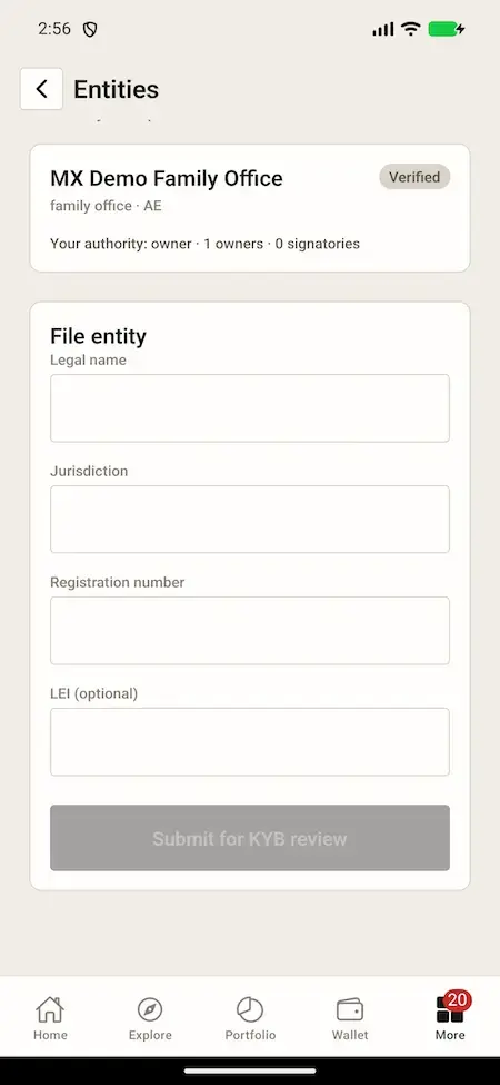 White Label Real Estate Crowdfunding Platform 24 06 entity registration