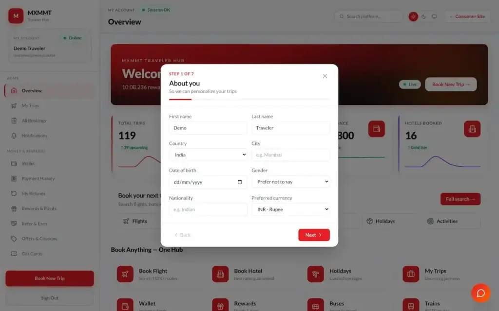 Expedia Clone 55 07-dashboard