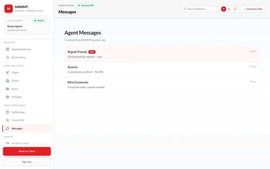 Expedia Clone 63 07-messages