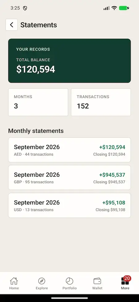 White Label Real Estate Crowdfunding Platform 12 08 statements