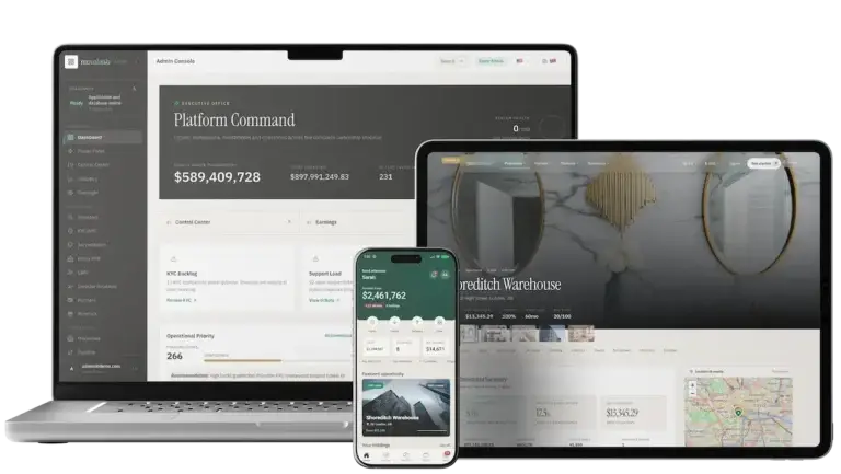 Fundrise Clone 76 Fundrise clone cross platform investment app interface