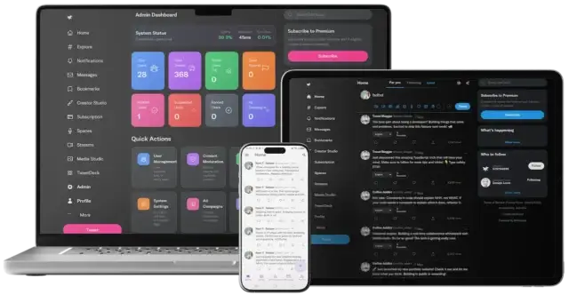 About 10 Twitter Clone Cross Platform