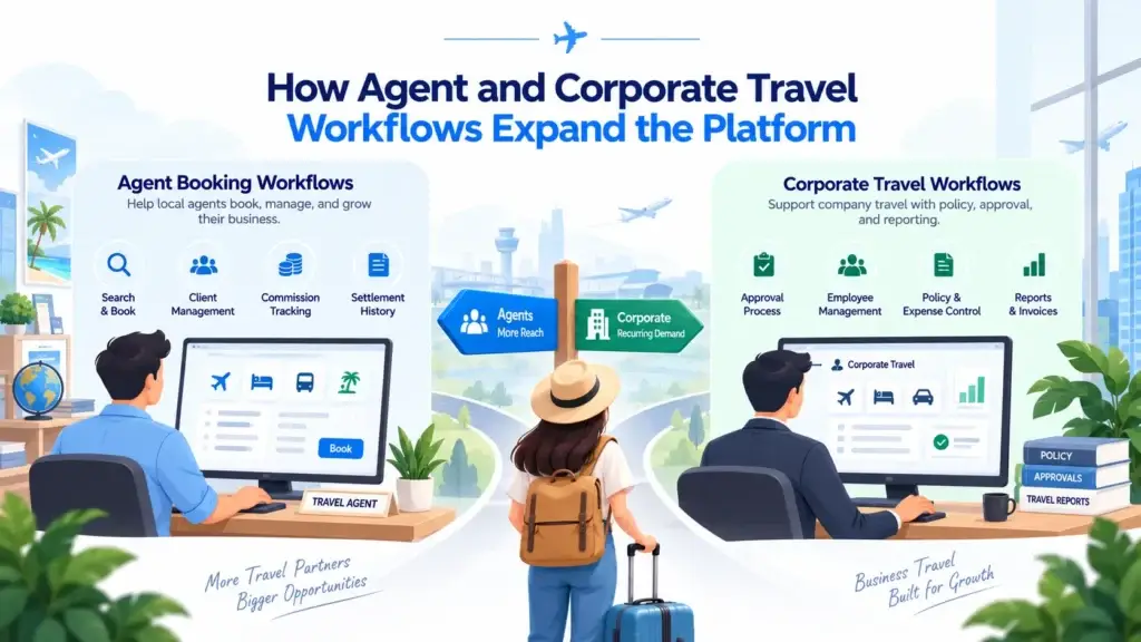 What Is a Regional Travel Booking Platform and How Do Search, Availability, Booking, and Confirmation Work? 2 Agent and corporate travel workflows in a regional travel booking platform