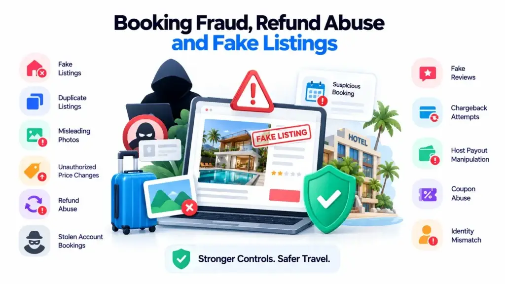 Trust and Security in a Regional Travel Booking Platform: Travelers, Payments, APIs, and Access Controls 2 Travel booking platform security, fraud, refund abuse, and fake listings risks in a regional travel booking platform