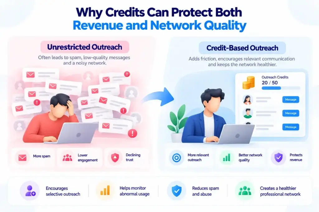 How Professional Networking Platforms Generate Revenue From Memberships, Recruiter Seats, Sales Tools, and Credits 2 Professional networking platform monetization through premium features, recruiter tools, business solutions, and credits