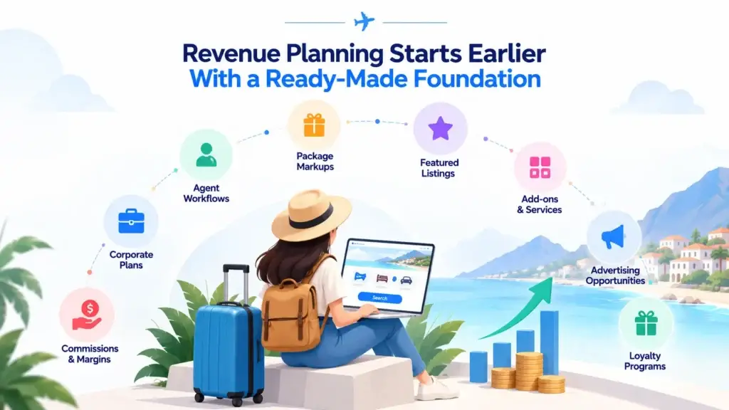 Why Startups Choose a Ready-Made Regional Travel Booking Platform Over Custom Development 2 Revenue planning with a ready-made regional travel booking platform