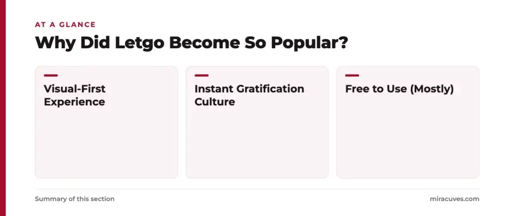 What is Letgo App and How Does It Work? 2 Why Did Letgo Become So Popular?: Visual-First Experience, Instant Gratification Culture, Free to Use (Mostly)
