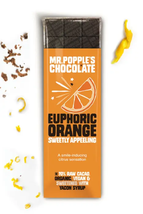Euphoric Orange chocolate bar