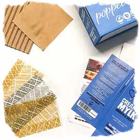 Mr Popple's Chocolate Compostable and plastic free packaging