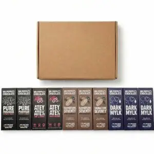 Dark and Rich Letterbox Vegan Chocolate Bar Collection