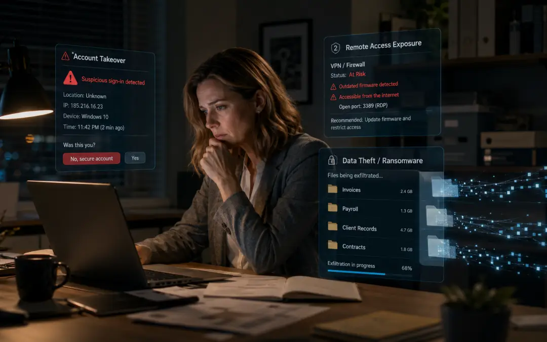 3 Cybersecurity Threats Small Businesses Should Be Aware Of Right Now